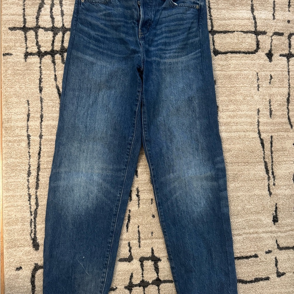 Banana Republic Ultra High-Rise Barrel Leg Jeans
